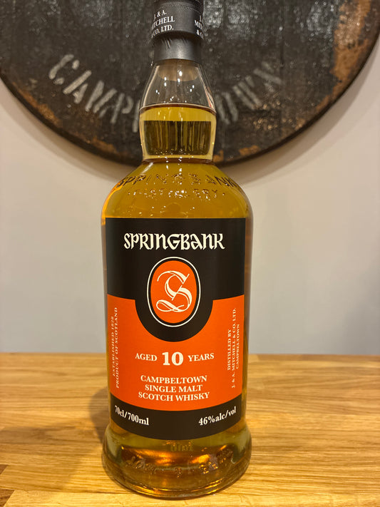 Springbank 10 year old 46% 70cl