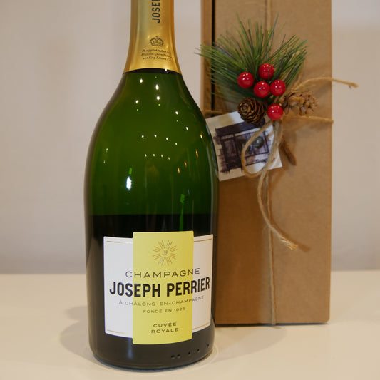 Joseph Perrier Champagne Gift Box – Choice of Cuvée Royale or Rosé