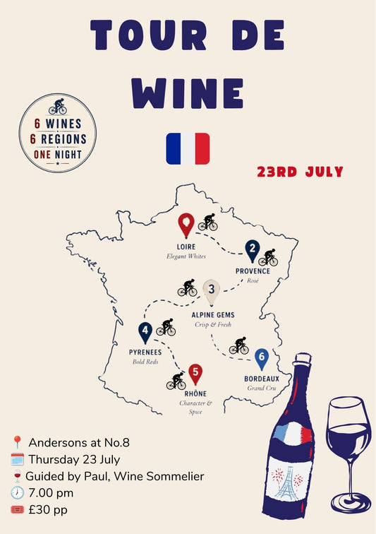 🚵‍♀️"Tour De Wine” 🚵‍♀️ Wine Tasting 🍷