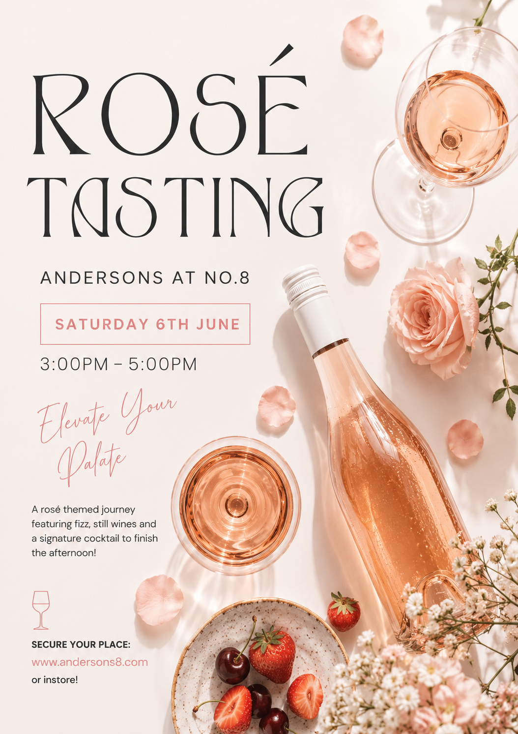 Rosé Tasting at The Chaumer