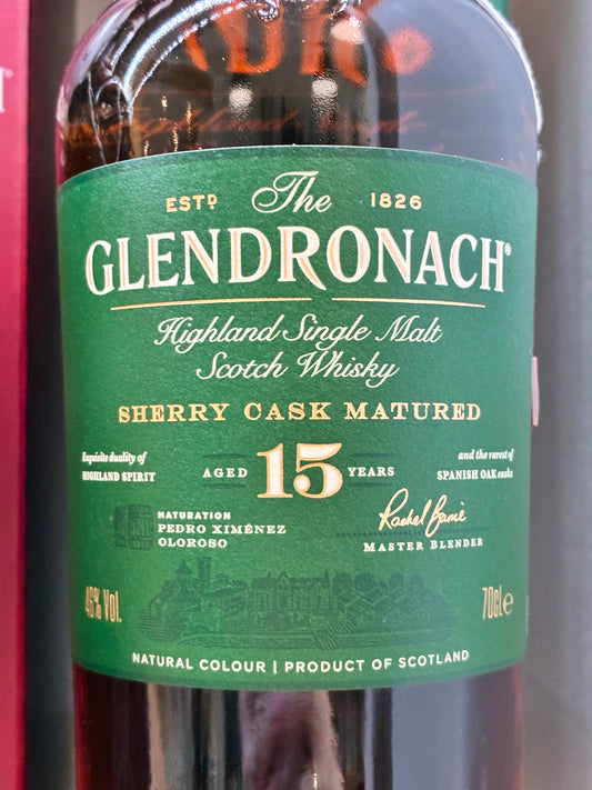 The Glendronach 15yr