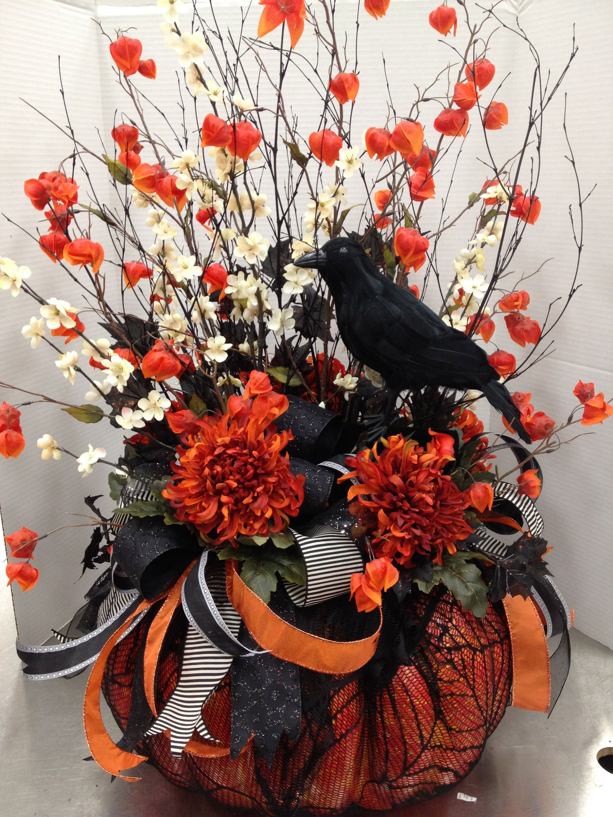 Adults Pumpkin Floral Arrangement Workshop
